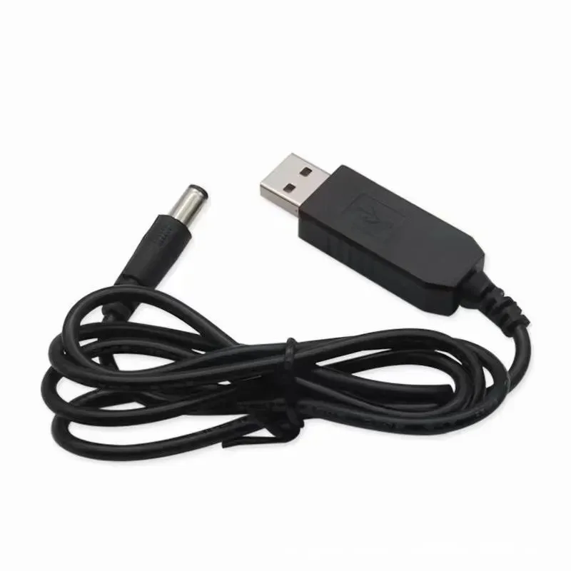 USB قوة دفعة خط محول تيار مستمر 5 فولت إلى 9 فولت 12 فولت تصعيد وحدة USB كابل محول 5.5 مللي متر التوصيل لجهاز التوجيه مودم مروحة المتكلم شاحن