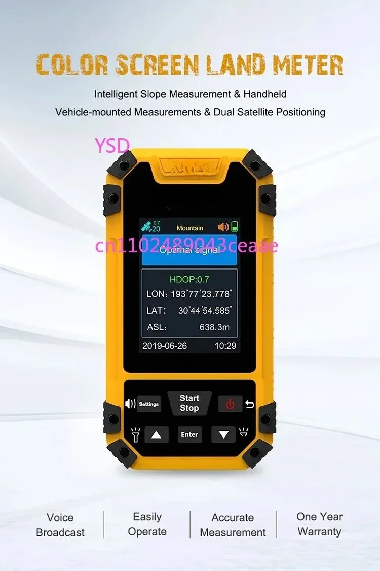High Precision GPS Land Meter Agriculture Area Surveying Tool For Square Slope Mountain Area Measurement S4 Land Measure Meter