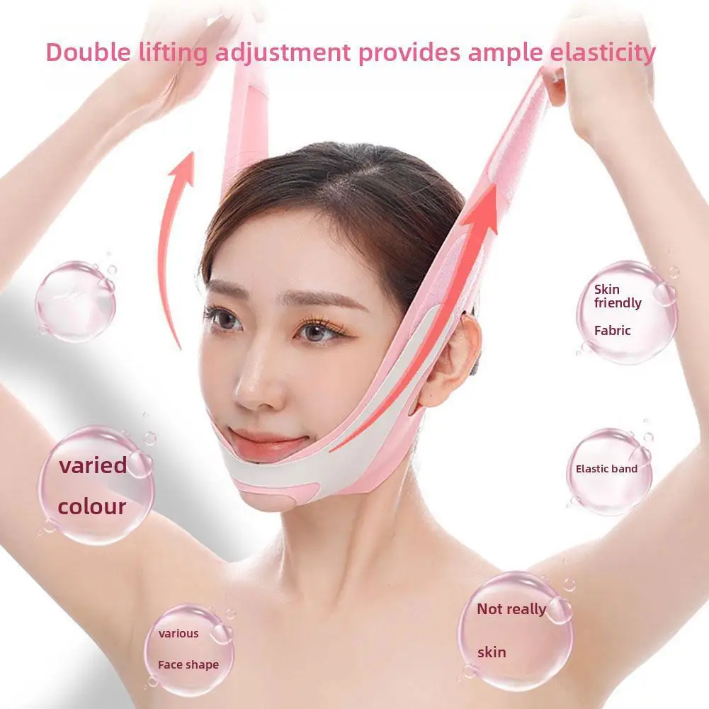 Face V-line Slimming Mask Belt Strap Double Chin Lifting Cheek Firming Band Lift Mask Face Lifting Anti Wrinkle Strap Band