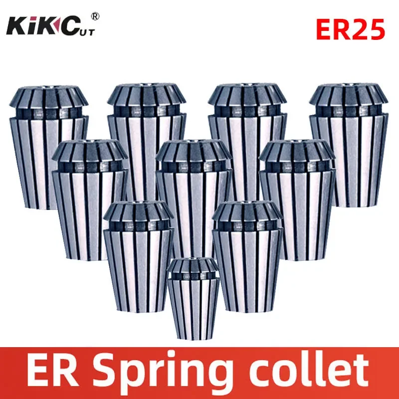 

High Quality ER25 Elastic Spring Collet Precision 0.008 Precision Engraving Machine CNC Machining Center ER Collet