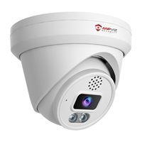 Anpviz 4K IP PoE Camera, PoE Turret Security Camera Outdoor Two-Way Audio Human Vehicle Detection Smart Color Night Vision IP66