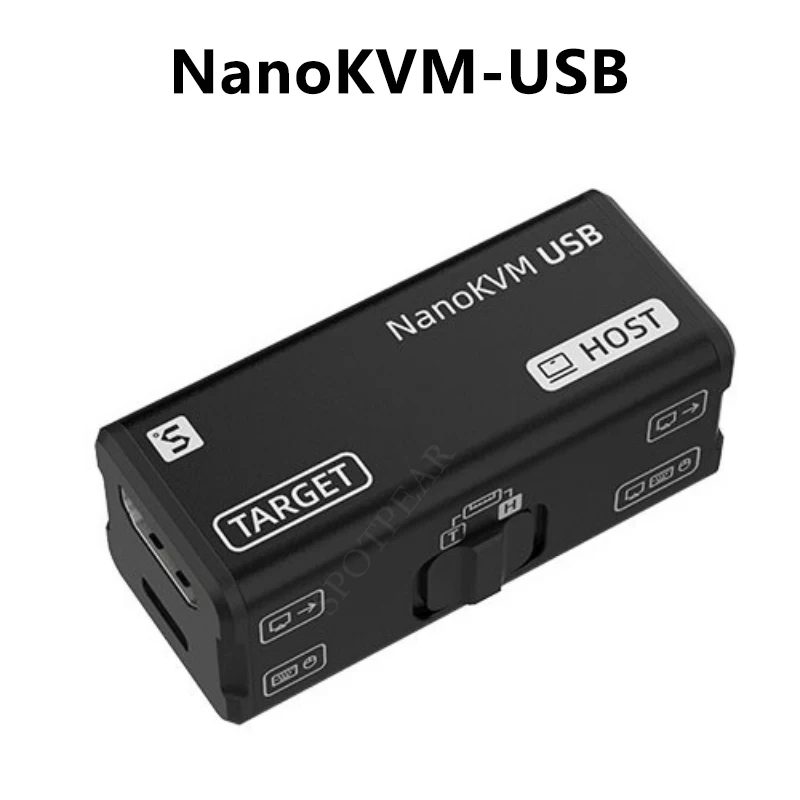 Sipeed NanoKVM-USB NanoKVM USB Tool-Kit Opción KVM USB 4K tamaño dedo para servidor/SBCs