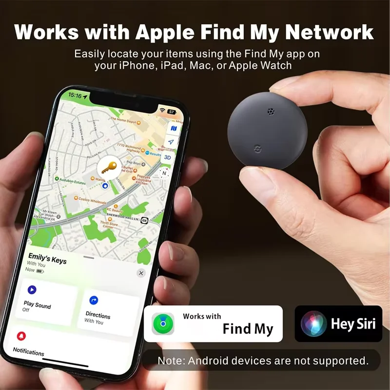 2026 Global Positioning Tracking GPS Locator Pet Wallet Suitcase Car Elderly Kids Anti Getting Lost Finder For iPhone Find My