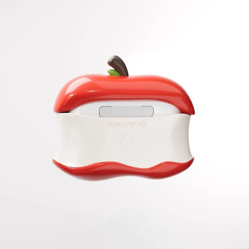 Red Core Cute Silicone Protective Case Personalized Customized Bluetooth Earphones Case Pro New Model Anti-fall Sleeve Gifts