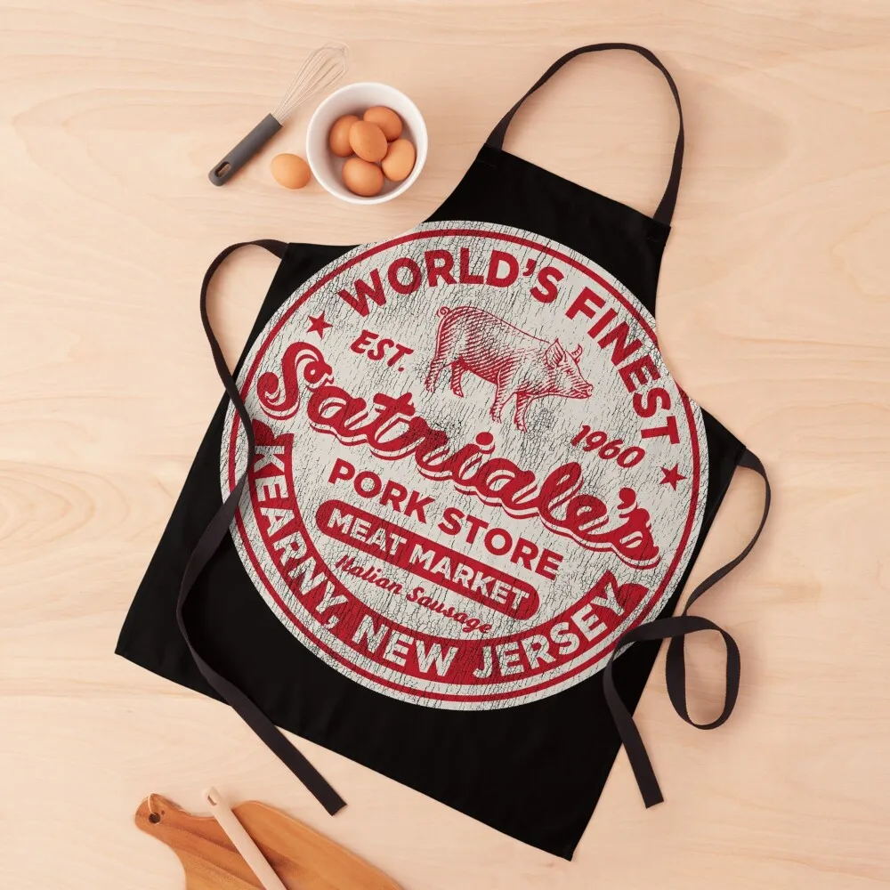 

Satriale's Italian Sausage Worn Out Apron Kitchen Novel Kitchen Accessories innovative kitchen and home items Apron