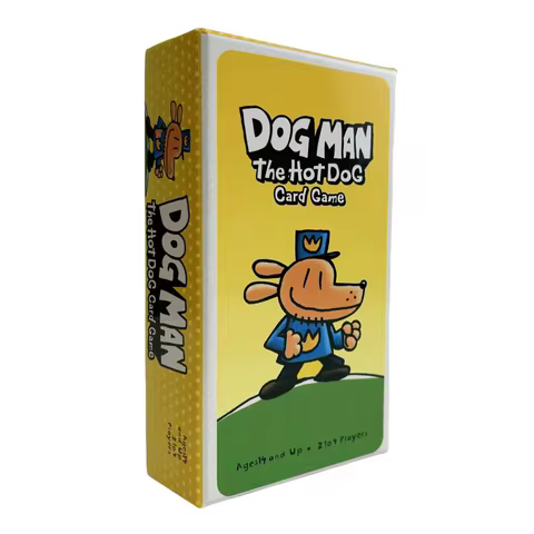 Dog Man Card Game for Families and Friends The Hot Dog Card Game Board Deck