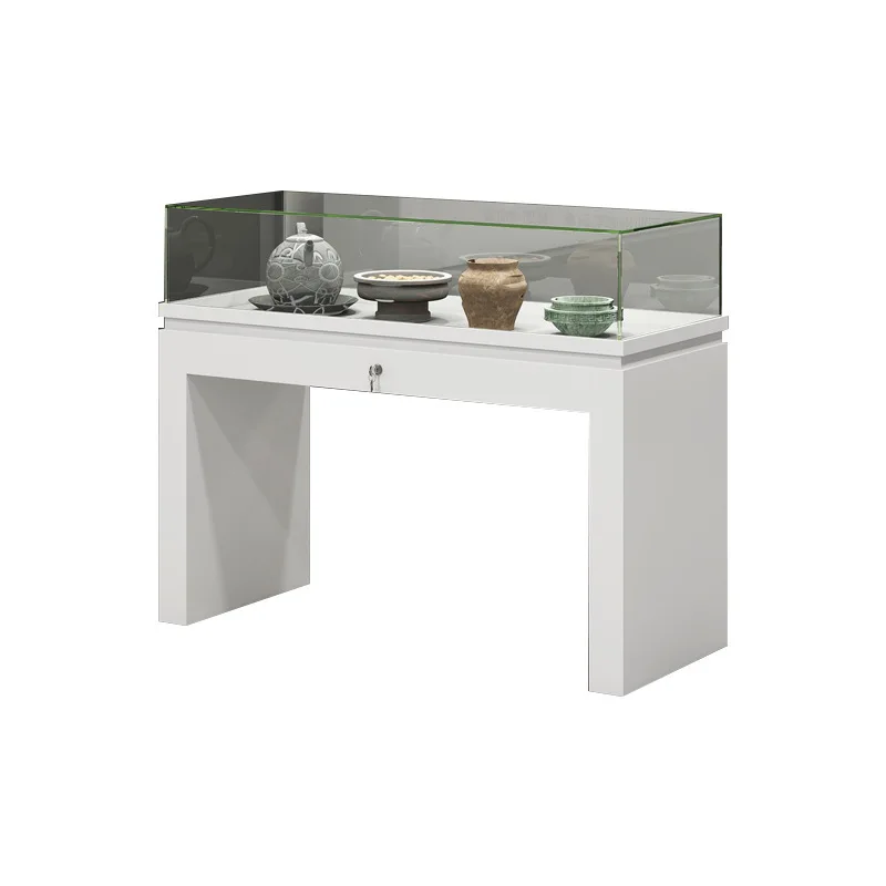 Glass display cabinets, museum baking paint counters, jewelry display cabinets, shopping mall exhibition glass cabinets