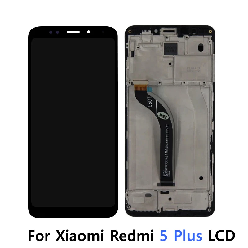 100% Tested 5.99''  Original LCD For Xiaomi Redmi 5 Plus LCD Display Touch Screen For Redmi5 Plus LCD Digitizer Replacement