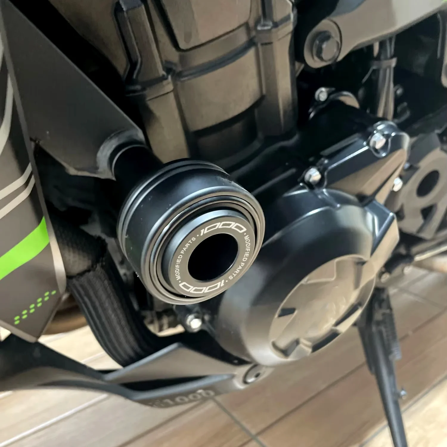 Für Kawasaki NINJA 650 Z750 Z1000 R Z1000R Z900 Z650 Ninja650 2025 2026 Zubehör Motorrad-Rahmenschutz Sliders Z 650 900 – Detail 7