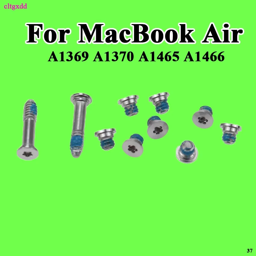 1 Set 13" 15" 17" Laptop-Unterabdeckung Reparatur-Schrauben-Kit Kompatibel mit A1278 A1465 A1398 A1369 A1502 A1706 A1707 A1708 A12 – Detail 3