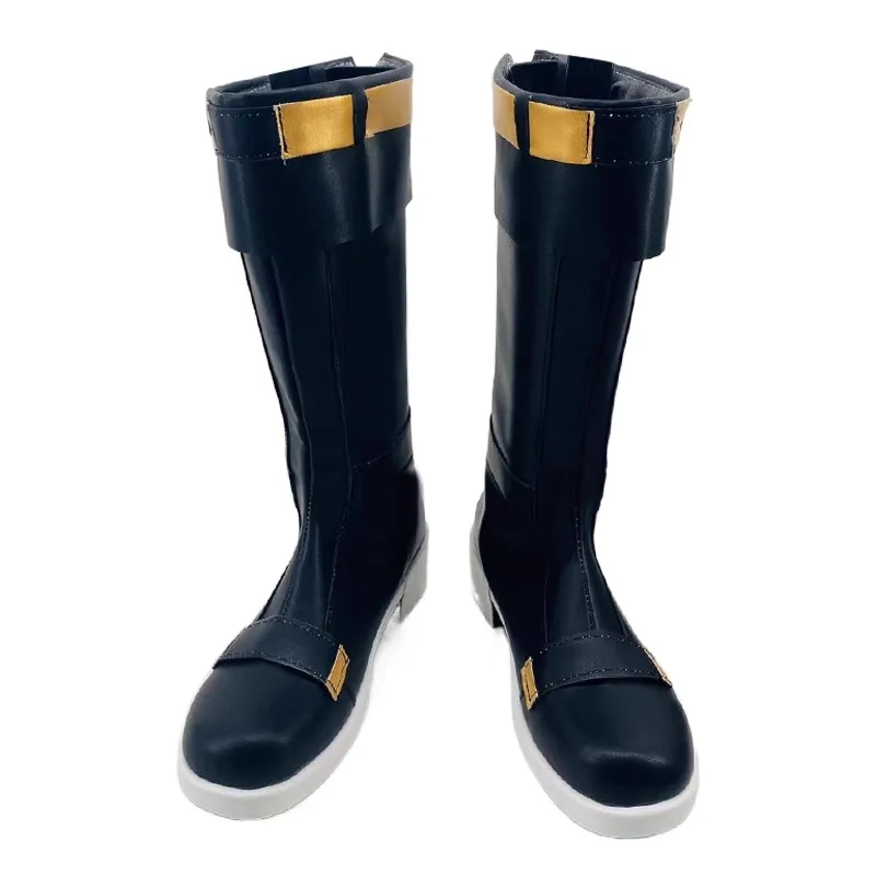 Buty do cosplayu z gry Honkai Impact 3, Kevin Kaslana, męskie botki na Halloween, karnawał, imprezę, Boże Narodzenie