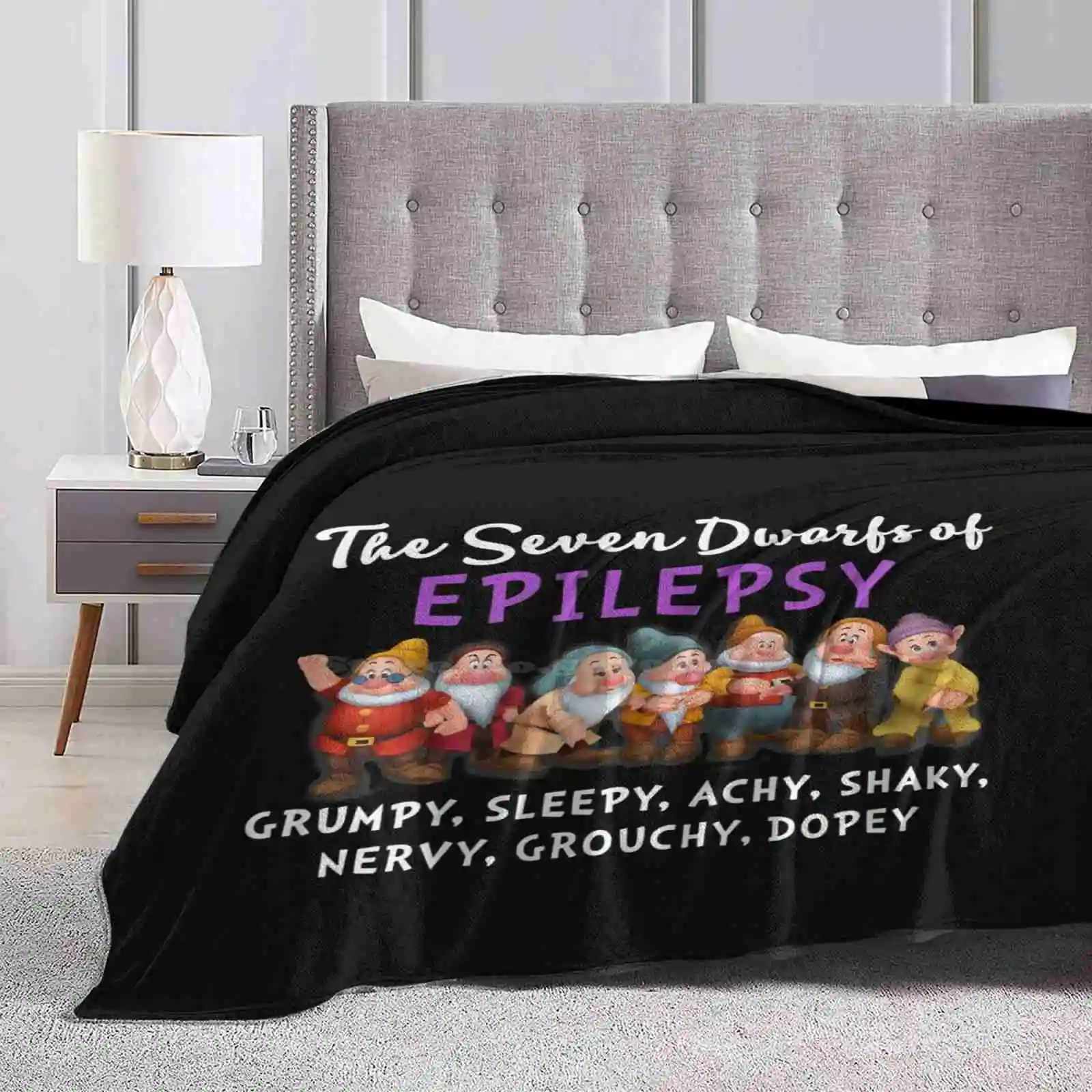 The Seven Dwarfs Of Epilepsy Air Conditioning Soft Blanket The Seven Dwarfs Of Epilepsy