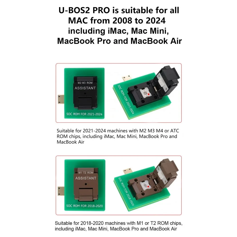 SOFIX U-BOS2 Pro مساعد البيانات لماك بوك 2008 إلى 2020 iMac MacBook Pro Air UEF BIOS قاعدة البيانات أداة إصلاح النسخ الاحتياطي للقراءة والكتابة #3