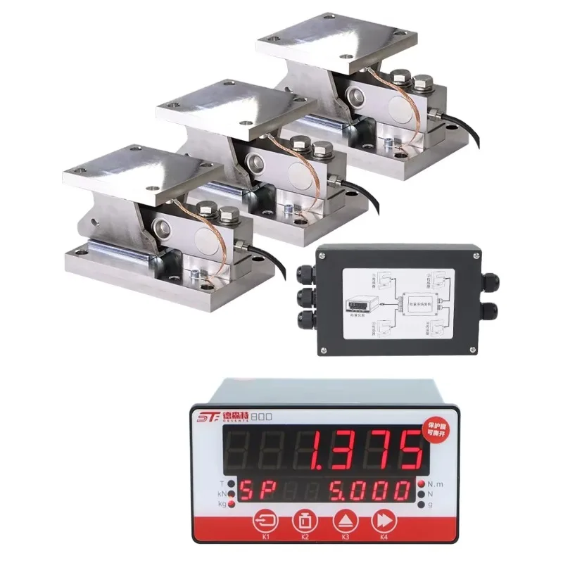Decent 300t indicator weighing compression tension junction box weighing sensor 2 tons 50t 30 tons 80 tons weighbridge