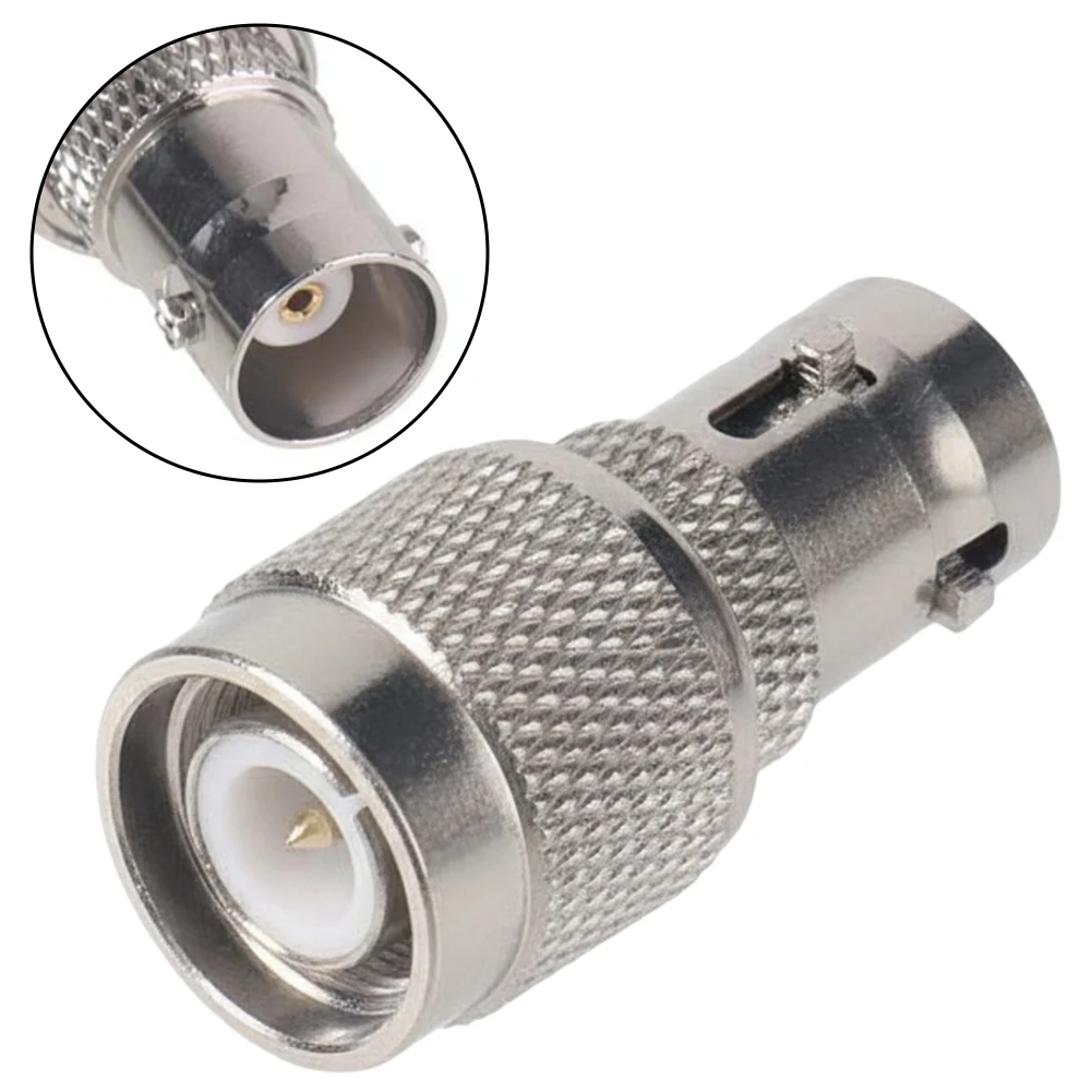 1pc TNC Male To BNC Female Adapter RF Coax Midulator RF Adapter Wireless Antenna Connection Kit For Stable Signal Transmission
