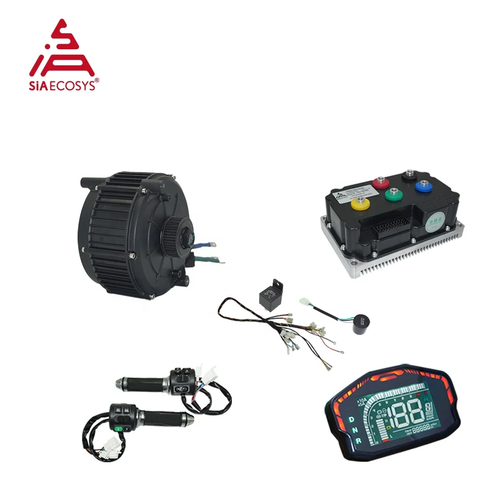 

QS165 V2 35H 5000W 72V 100KPH IPM PMSM Комплекты двигателей со средним приводом Новый электрический мотоцикл для взрослых для бездорожья Dirtbike Lightbike