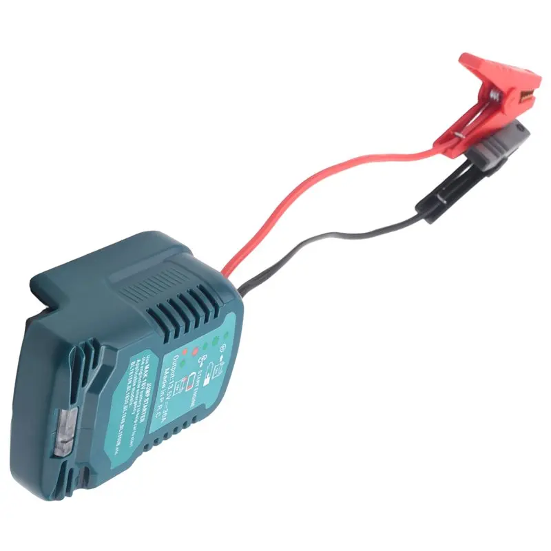 

Jumper Cables Jump Kit For 18V Battery, Jump Starting Adapter Auto Booster Cable For Jump Starting Car Using Tool