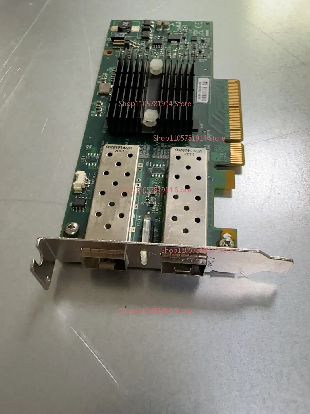 For Mellanox MNPH29D-XSR 10Gbps Dual Port PCI-E 10 Gigabit Network Interface Card, Only 2u Short Stopper
