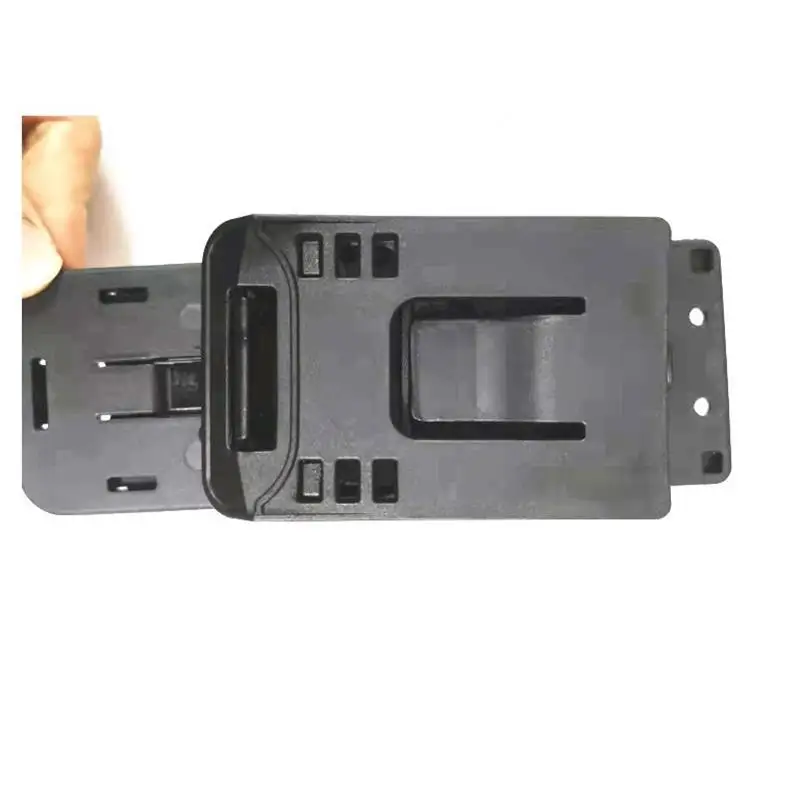 Imagem -04 - Rotativo Baton Stand 360 Graus Plástico Preto Telescópico Holster Safe Defense Kit Equipamento Policial Acessórios Zk30