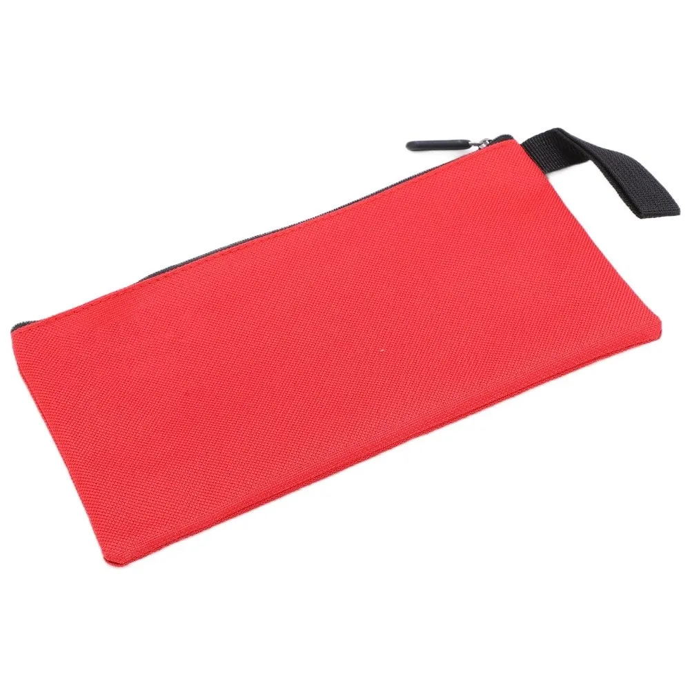 4PCS Durable Canvas Tool Bag Multi-Purpose Small Hardware Pouch with Sturdy Zipper Heavy Duty Tool Storage Pouch Tools Storage