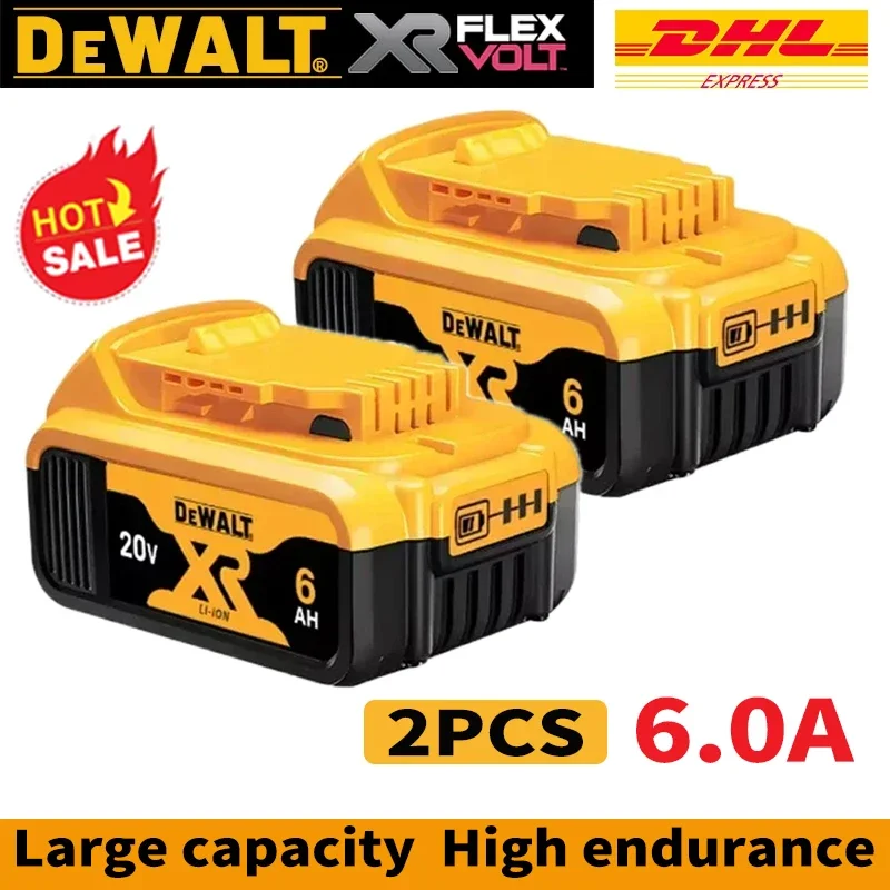 Original DEWALT Battery 20V/60V 9000mAh,dewalt 18v Battery,DCB200 DCB205 DCB206 DCD805 Power Tools Battery,dewalt 20V Charger image 3