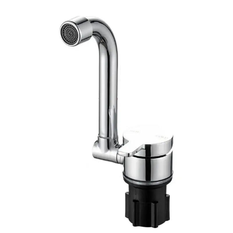 

AEE8-Copper Faucet High-End Folding Faucet Water Tap 360 Degree Cold Hot Water Faucet For Marine Boat Yacht