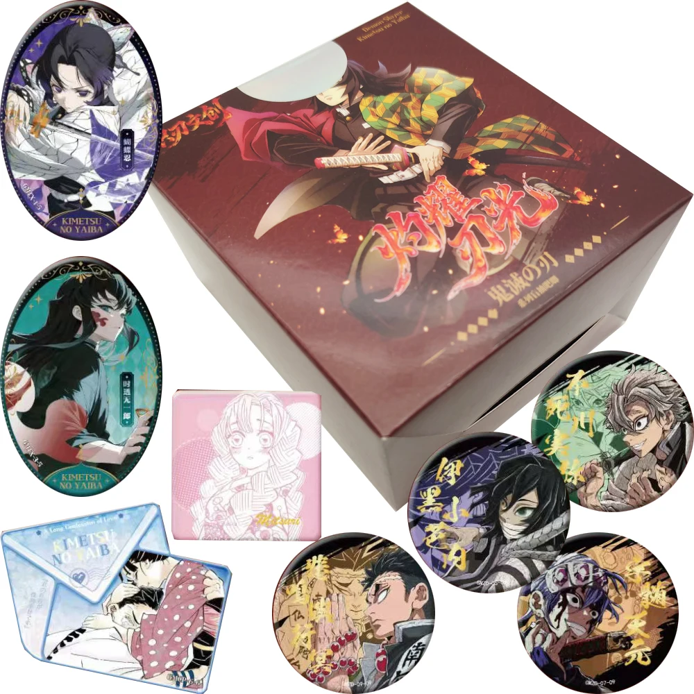 

Demon Slayer Fantasy Adventure Japanese Anime Badge Cute Cartoon Practical Brooch for Decorative Accessories Fans Holiday Gifts