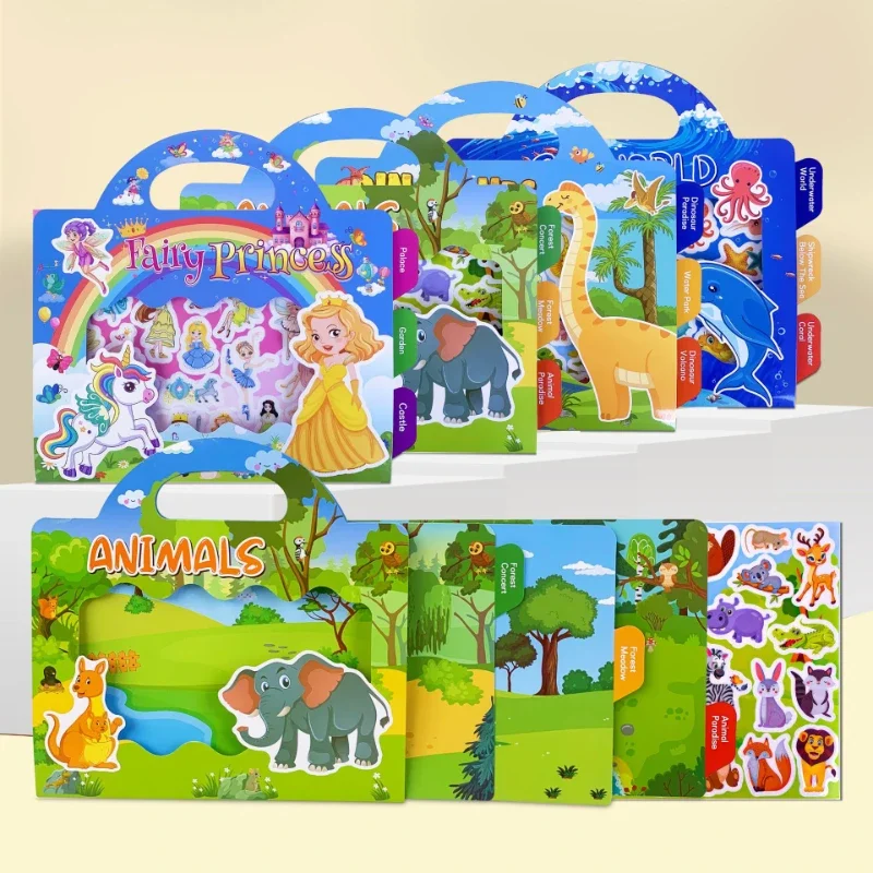 livro-de-adesivos-de-desenho-animado-reutilizavel-para-criancas-educacao-precoce-iluminacao-jogo-de-quebra-cabeca-diy-aprendizagem-de-animais-brinquedo-de-cognicao-presente-para-criancas