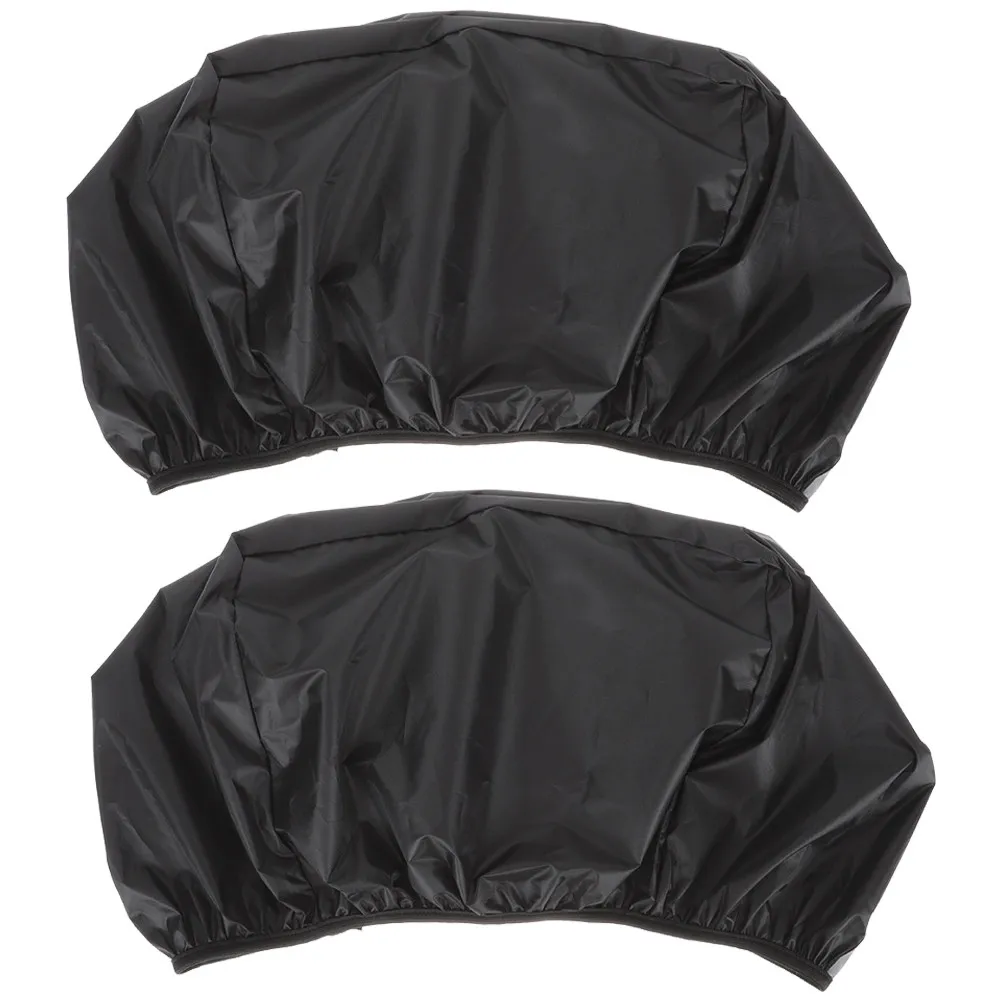 

2Pcs Waterproof Cycling Basket Rain Cover Tear Resistant Bike Protector Front Rear Basket Liner Lightweight Foldable Outdoor