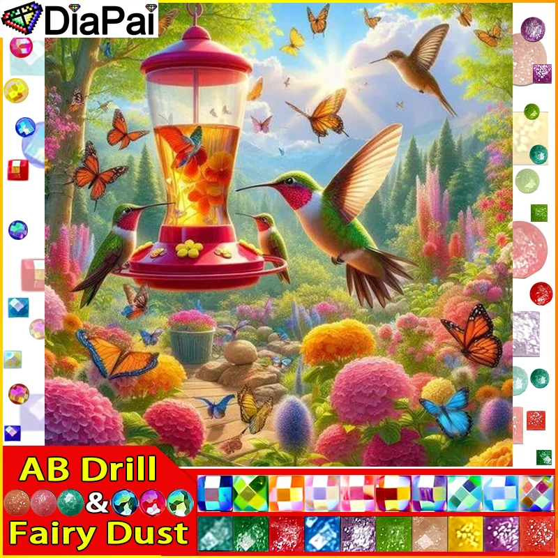 DIAPAI Fairy Dust AB Full Diamond Embroidery 