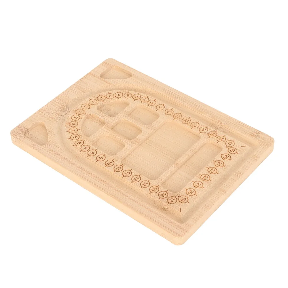 Durable Wood Bead Board Position Markers Smooth Surface Jewelry Layout Board Bracelet Design Template For Necklace Making