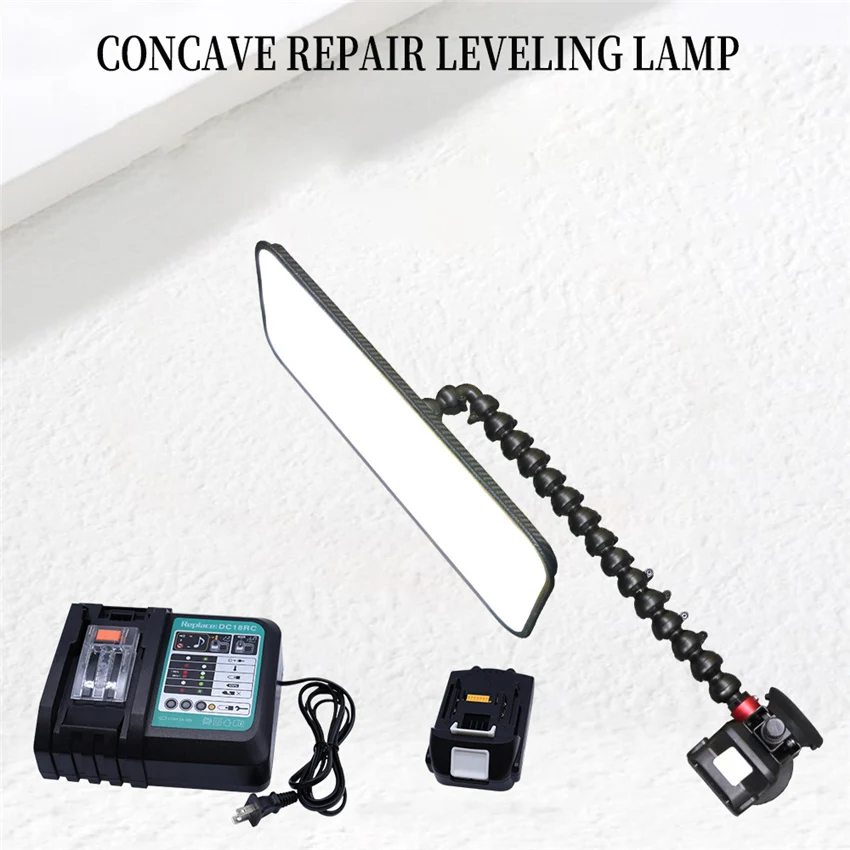 

Concave Repair Leveling Lamp Hail Pit Seamless Repair Detection Lamp Sheet Metal Shaping Special LED Lamp Battery 18V