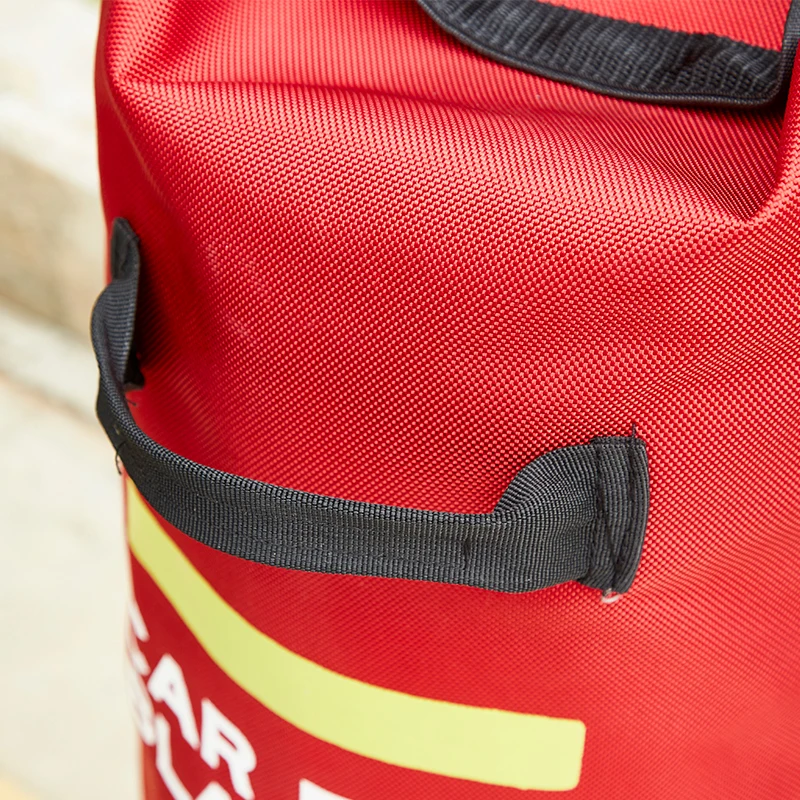 6m X 8m مركبة محددة للحماية من الحرائق بطانية من الألياف الزجاجية EV سيارة الحرائق بطانية #5