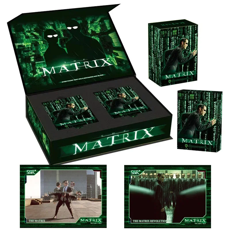 

The Matrix The First Collection Cards Box Movie Character Trinity Neo Exquisite Peripheral Game Card Toy Children Birthday Gifts