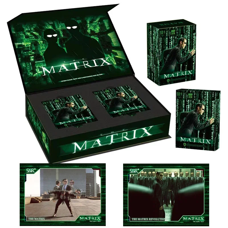 The Matrix The First Collection Cards Box Movie Character Trinity Neo Exquisite Peripheral Game Card Toy Children Birthday Gifts