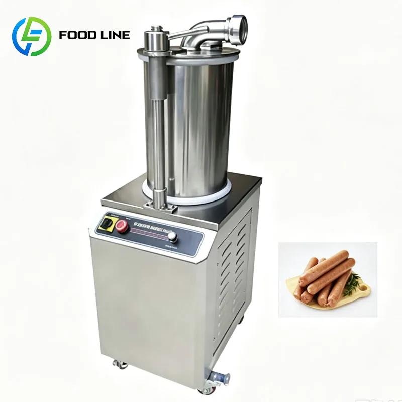 Vertical Sausage Filler Sausage Stuffer Manual Meat Filler Casing Filling Machine Commercial Customized