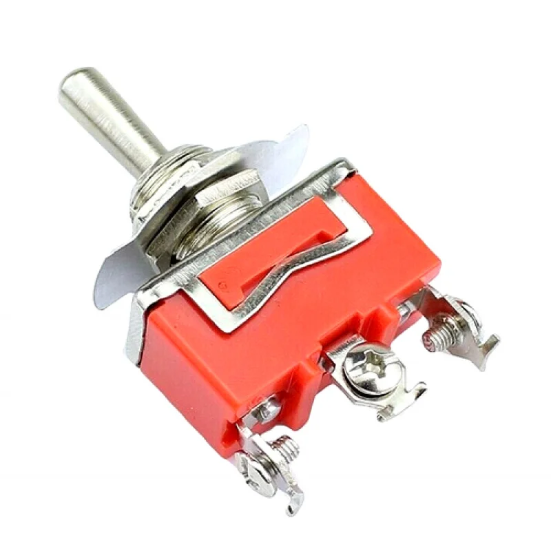 1New High Quality 15A 250V 3Foot 3Gear Mounting Hole 12MM 1122Toggle Switch Rocker Switch