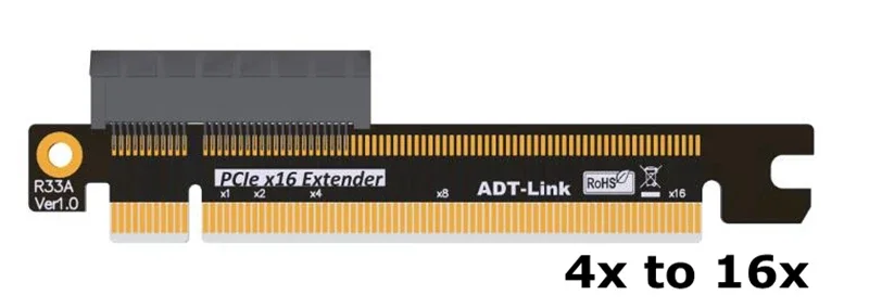 2018 Nuovo Nero PCI-E 3.0 1x 4x 8x 16x Adattatore di Protezione Della Scheda Grafica PCB Scheda di Prova PCI Express PCIe X16 Extender Per GTX1080