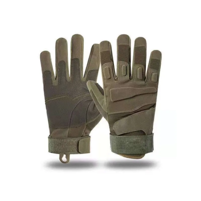 1 Pair Of Gloves, Sports, Outdoor Hunting, Full Finger Gloves. Nylon Gloves, Survival Gloves, Combat Gloves, M/L/Xl