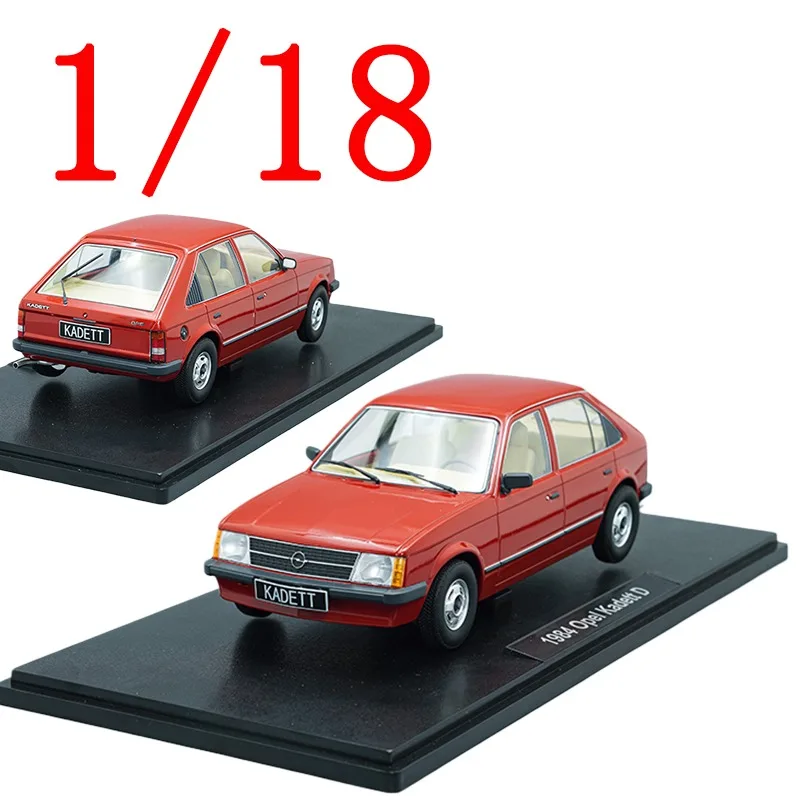 トリプル9 ダイキャスト 1/18スケール オペル合金製モデルカー オペル・カデットD 1984 レッド プレイビークル おもちゃ 男の子向けギフト オリジナルボックス入り