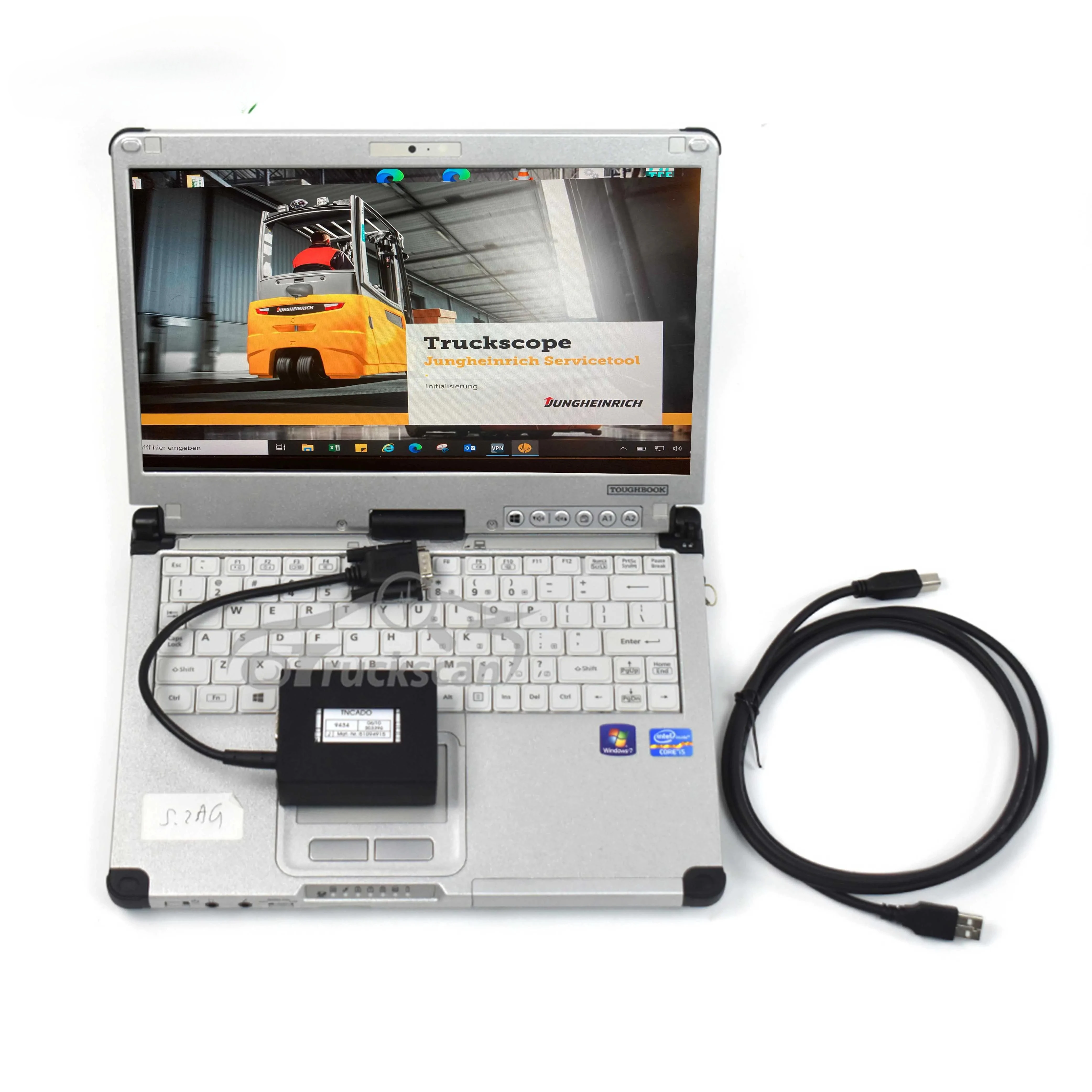 

CF19 Laptop+ Diagnostic Kit JUDIT 4 Jungheinrich Judit Box Incado 4.36