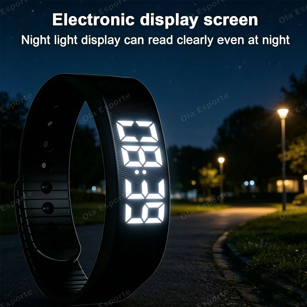 Reloj alarma vibratorio inteligente para dormilones unisex_voghion.com