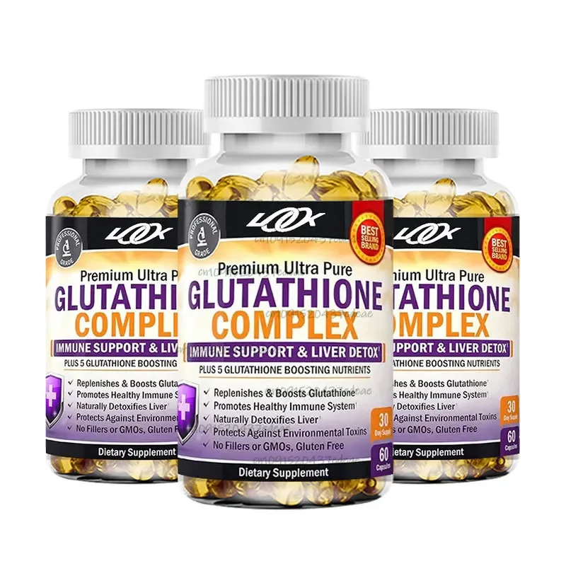 

Дополнение глутатиона, детоксикация печени, лакцитин, витамин С, растоп, здоровье иммунитета, 60 капсул вегетарианский