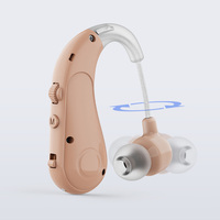 Hearing Aids,Sound Amplifier, Hearing Aid Audifonos Sound Devices Volume Control Adjustable Tone Loss Compensation Rechargeable
