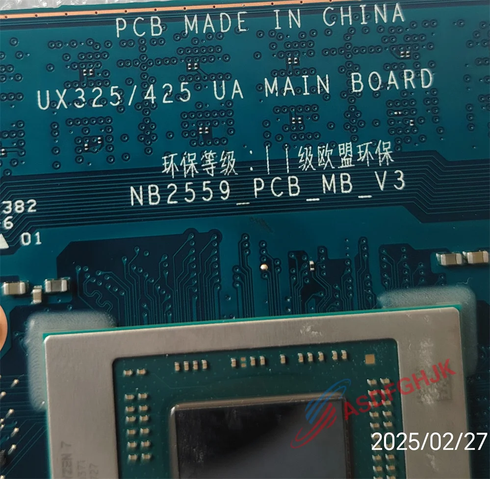 60NB0TR0-MB4001 สําหรับ Asus Zenbook 13 Ux325 Ux325u Ux325ua เมนบอร์ด Ryzen 7 5700U NB2559-PCB-MB-V3 UX325/425 UA MAINBOARD