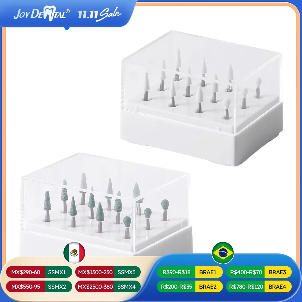 

12Pcs/Box Dental Polishing White Stones FG 1.6mm For Use in High Speed Handpieces and FrictionGrip Low Speed Contra Angle Heads