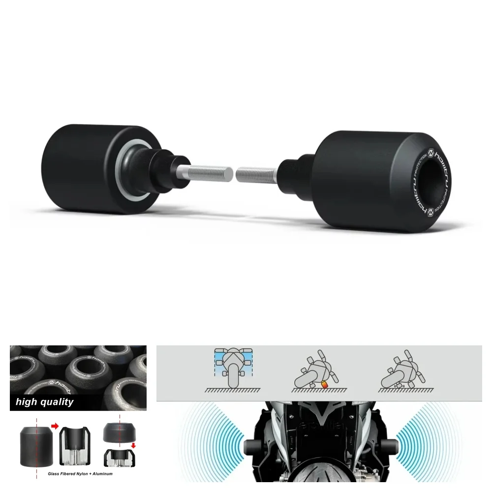 

For MT-03 2016 2017 2018 2019 2020 2021 Motorcycle Falling Protection Frame Slider Fairing Guard Crash Pad Protector accessories