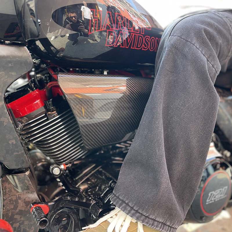 Motorrad Mid-Frame Air Deflekt – Carbon Fiber Saddle Bewertung und Preis