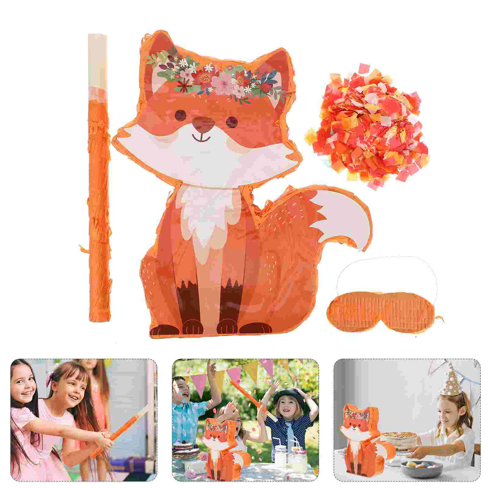 

Fox Pinata Football Decorations Girls Toys Dinosaur for Birthday Theme Party Fall Bat Child