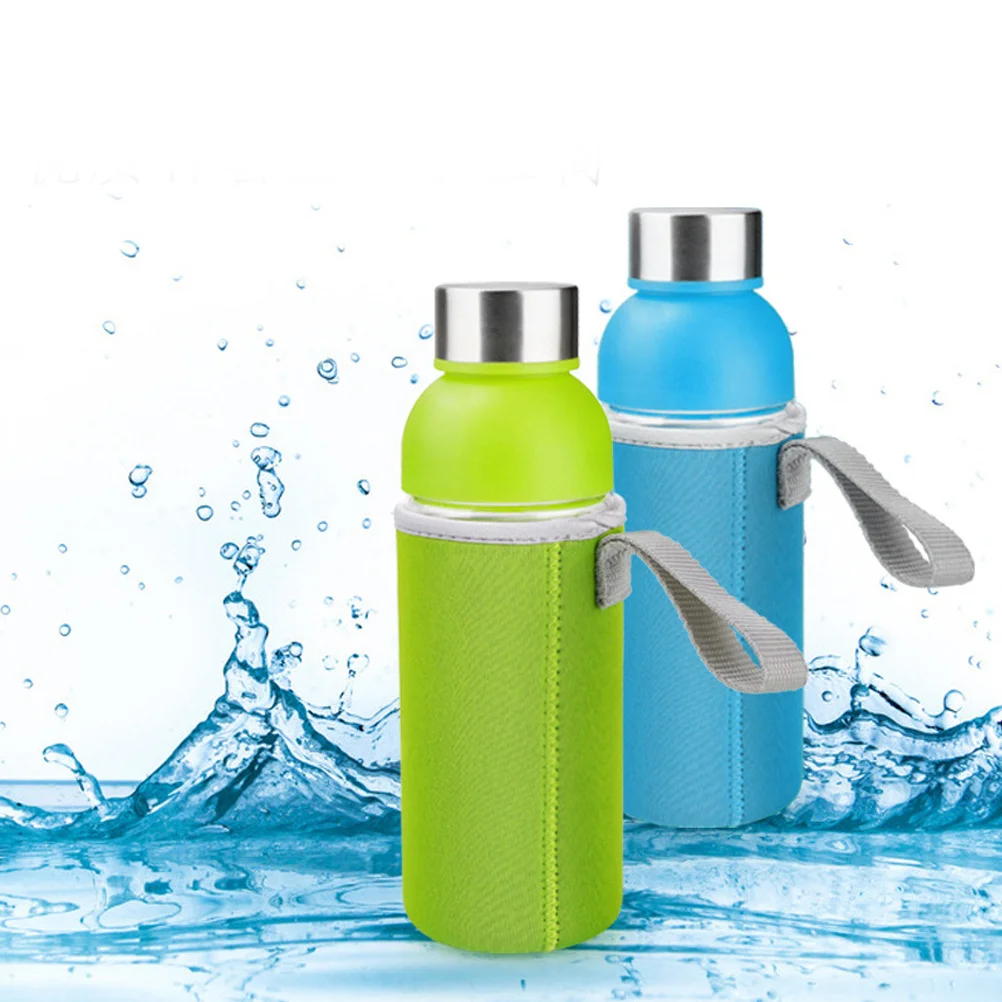 

16Pcs Waterproof Insulated Water Bottle Carrier Lightweight Foldable Holder Easy Clean for 550ml Stainless Steel Glass Plastic